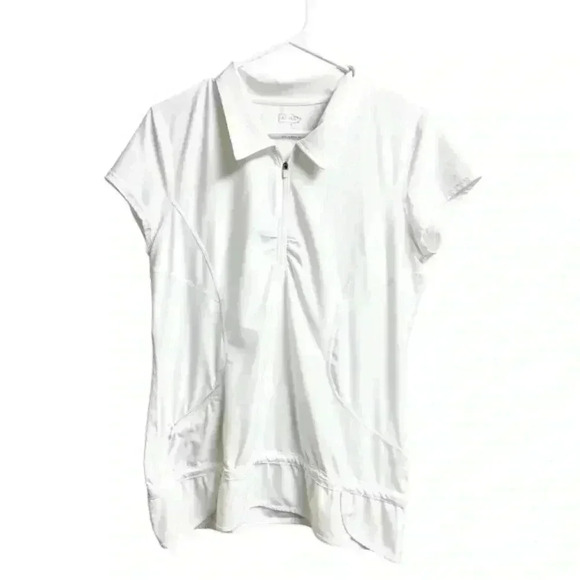 Athleta Tops - Athleta 3/4 Zip Top with Ruching‎